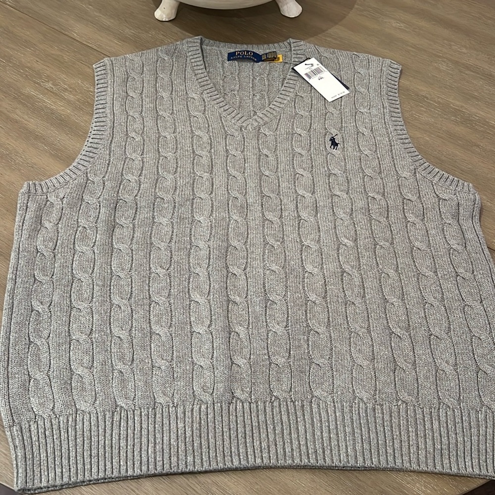 Brand new Polo Ralph Lauren Cable-Knit Vest